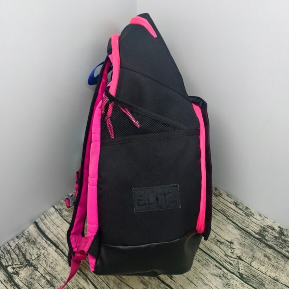 Nike Black Backpack with Red and Pink Accents - Picture 4 of 4